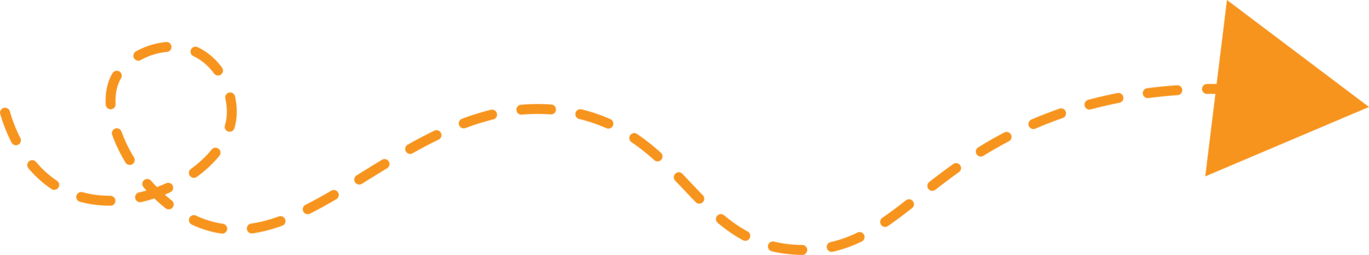 Dashed Line Arrow png