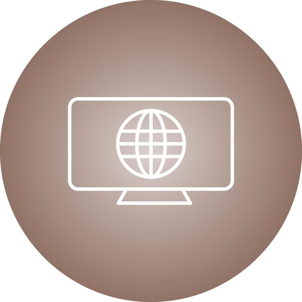 Unique Internet Vector Line Icon