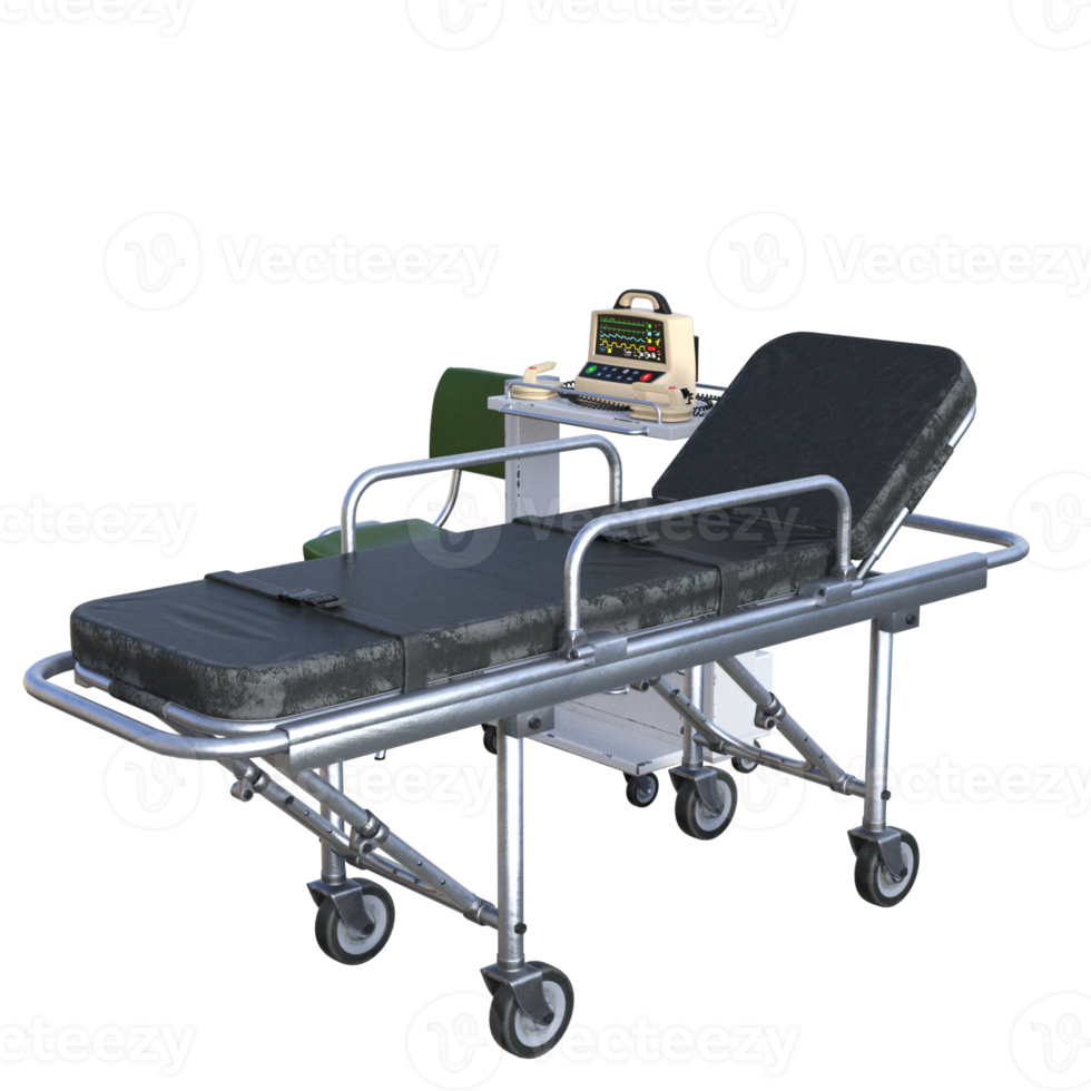 Hospital 3d asset illustration png