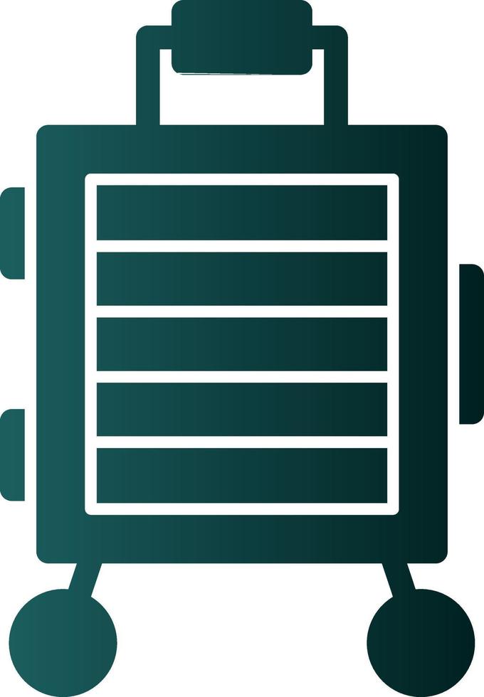 Luggage Vector Icon Design