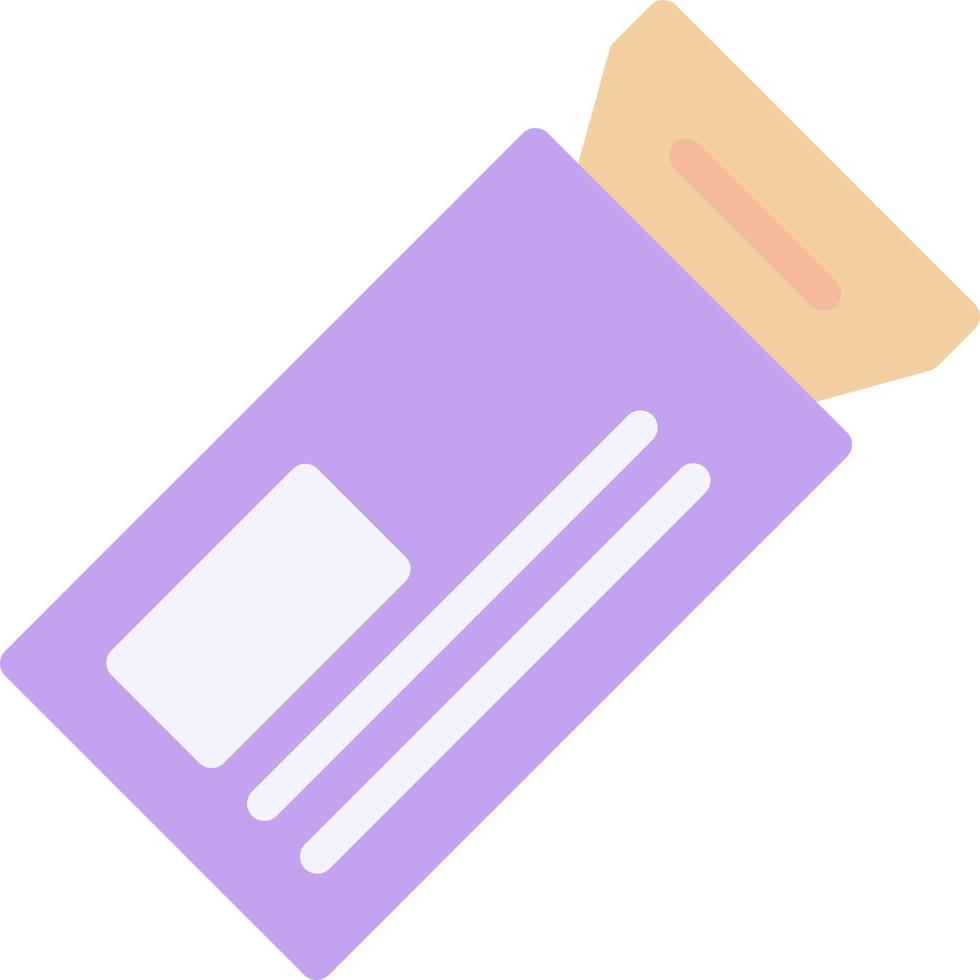 Ticket Vector Icon Design