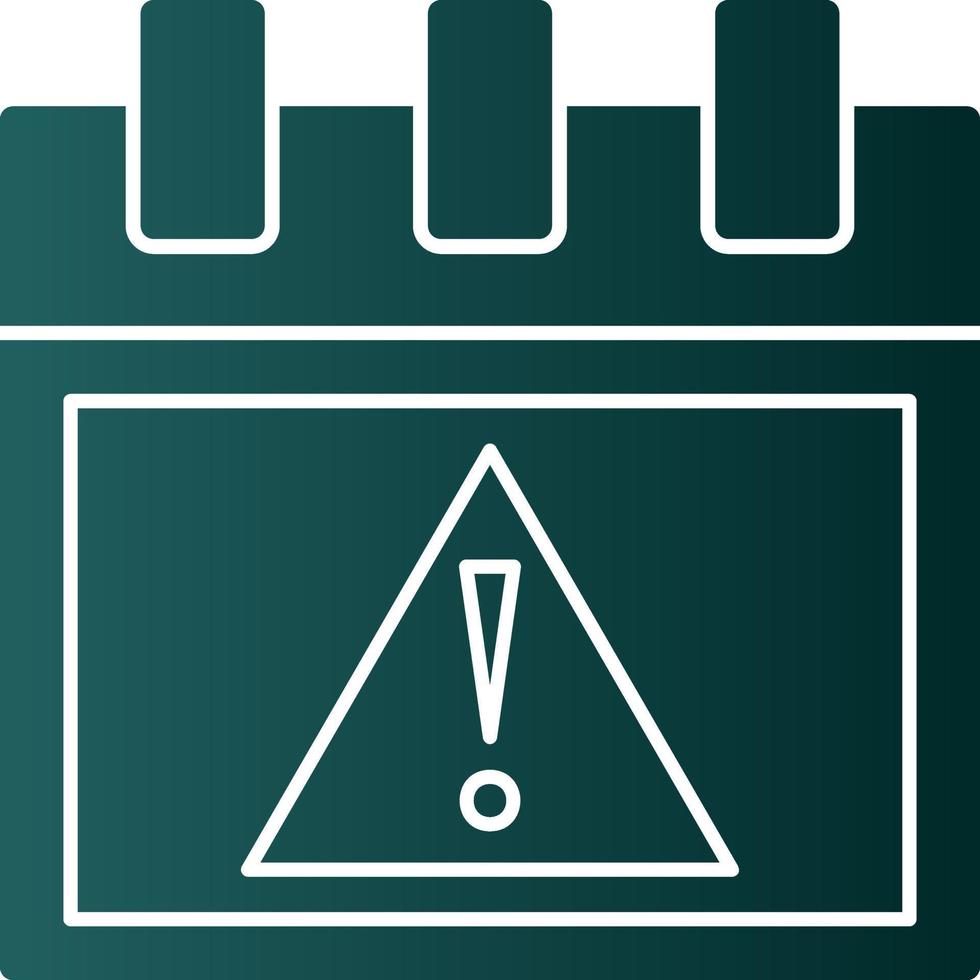 Alert Vector Icon Design