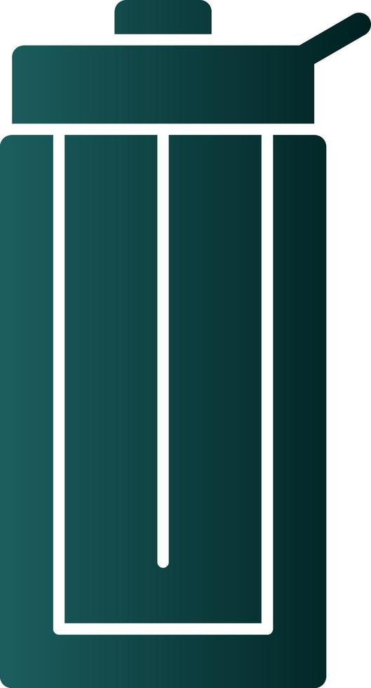 Wattle Bottle Vector Icon Design