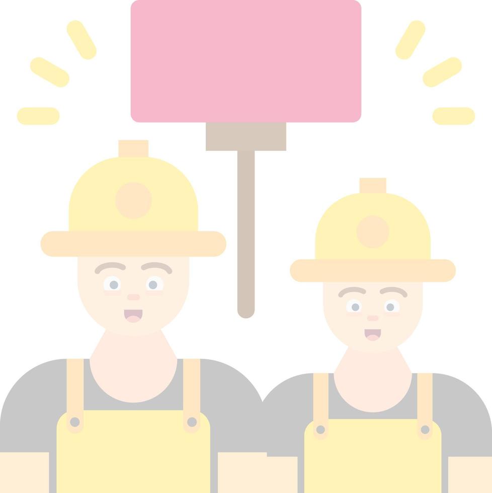 Protest Vector Icon Design