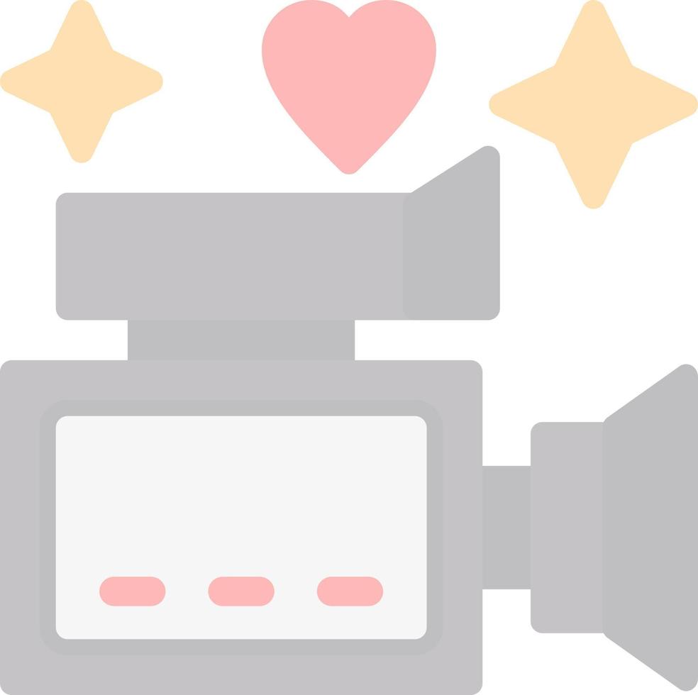 Video Camera Vector Icon Design