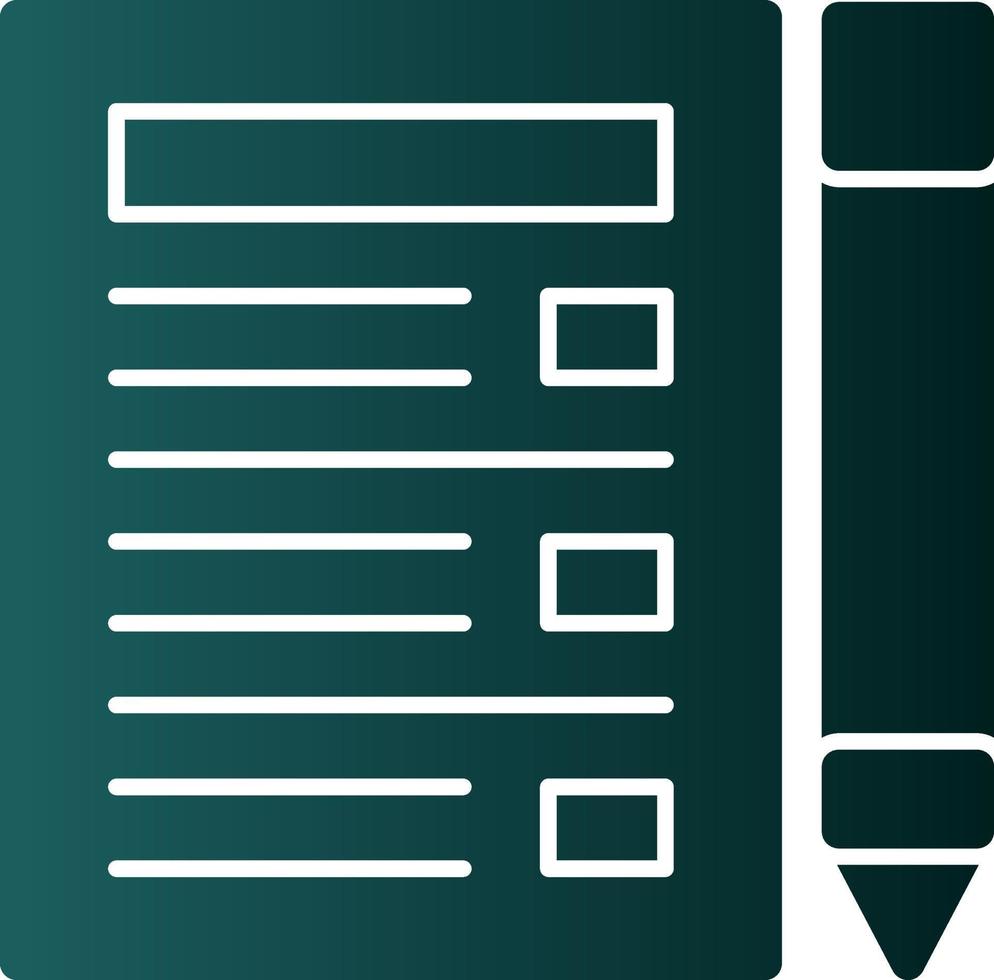 Task List Vector Icon Design