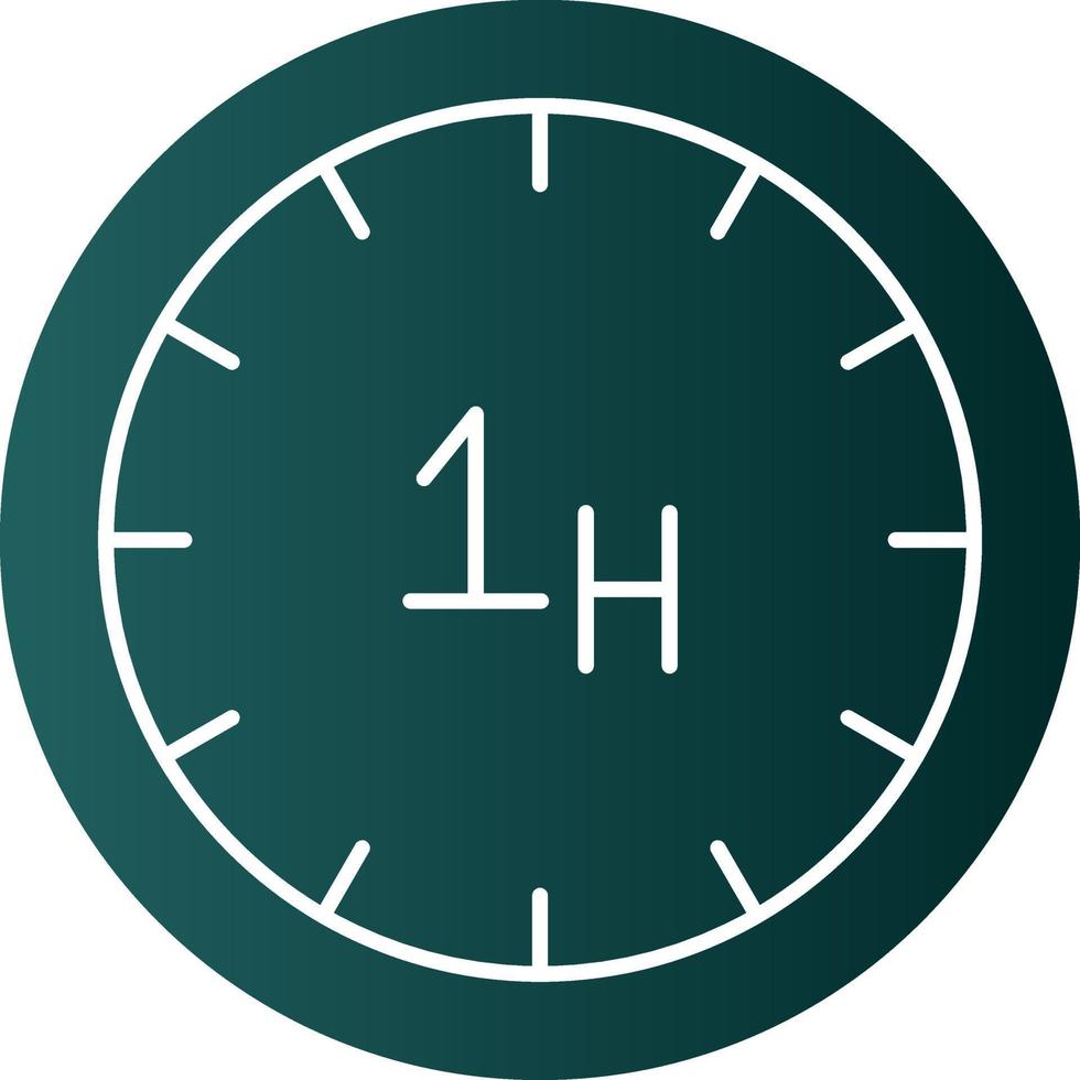 Hour Vector Icon Design