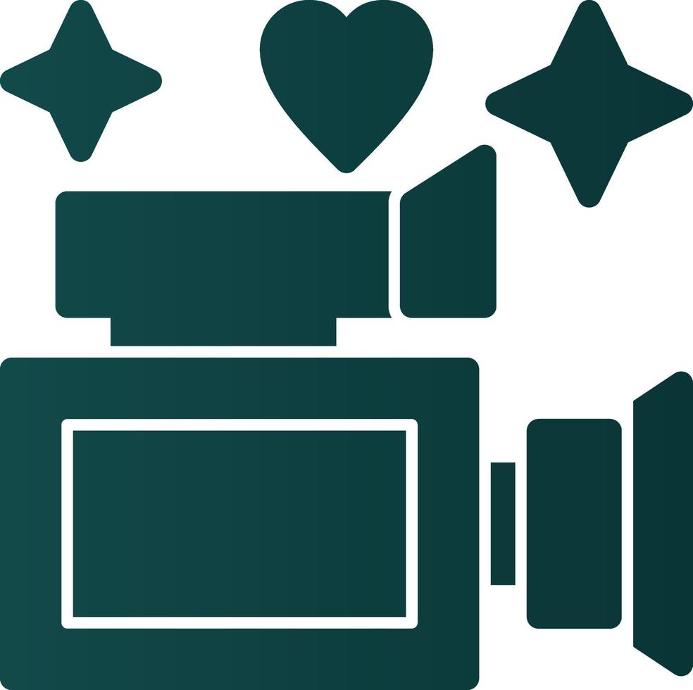 Video Camera Vector Icon Design