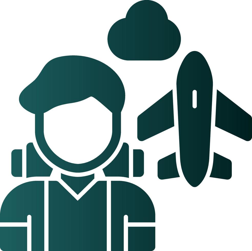 Traveler Vector Icon Design