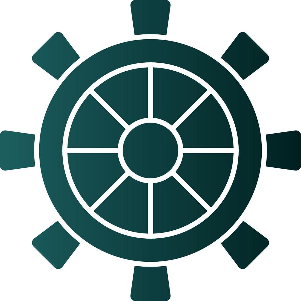Rudder Vector Icon Design