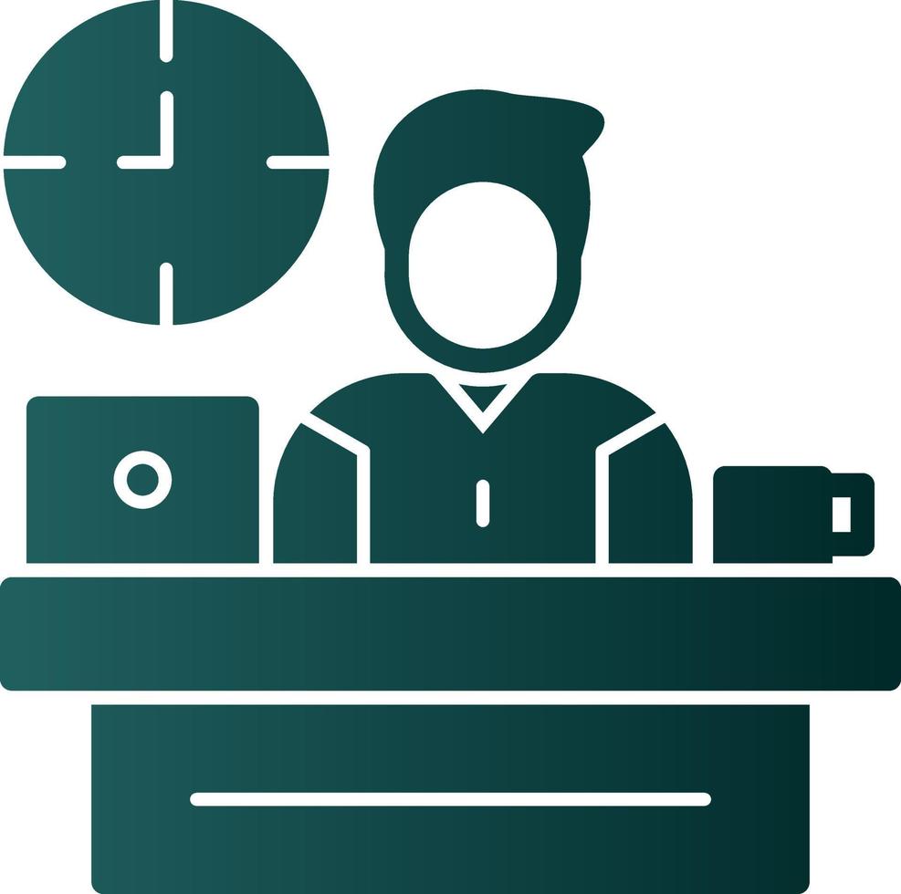 Workplace Vector Icon Design