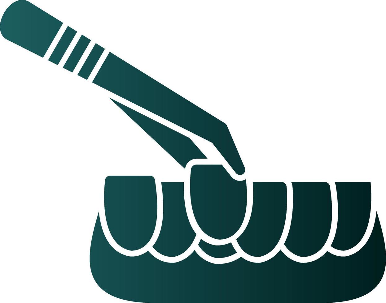 Tooth Extraction Vector Icon Design