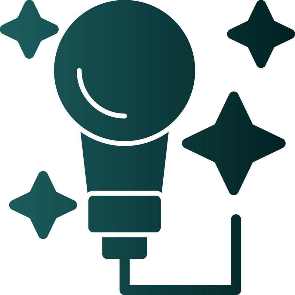 Mike Vector Icon Design