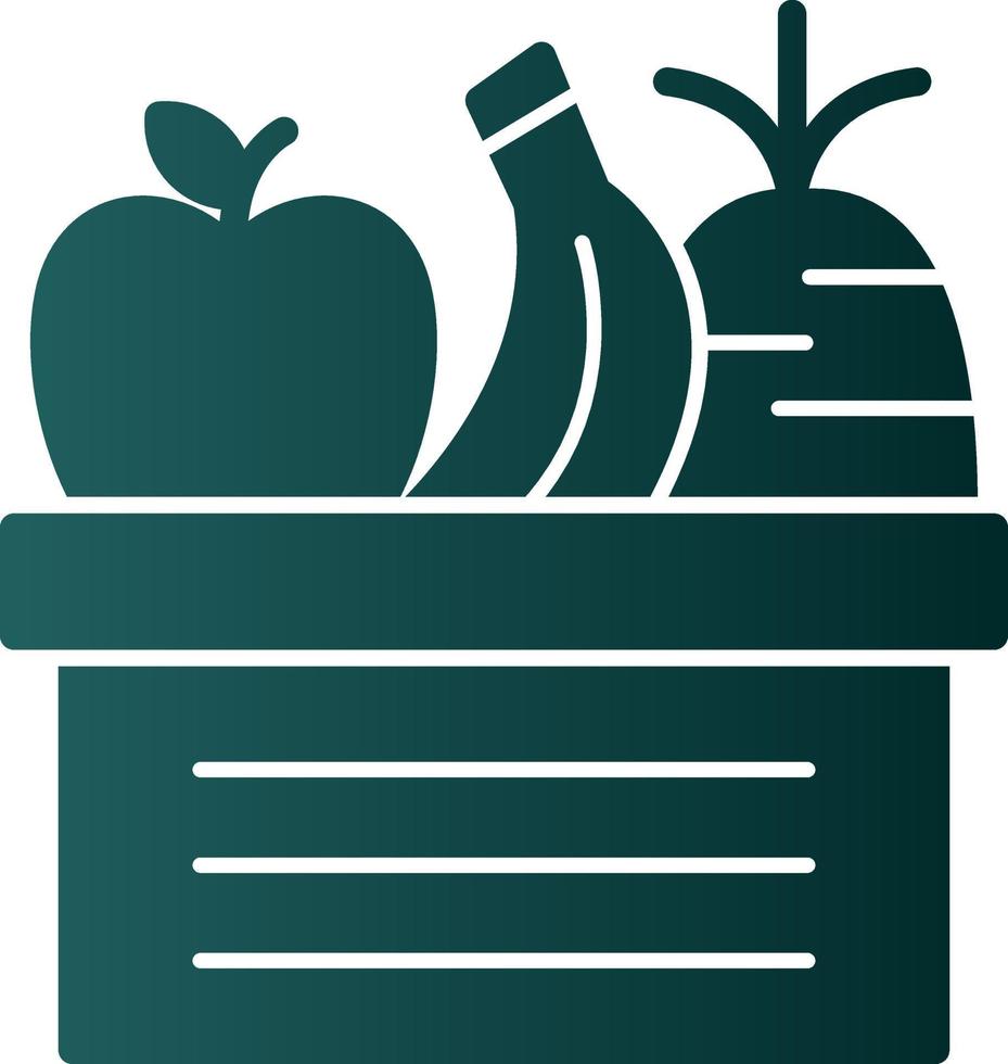 Healthy Food Vector Icon Design
