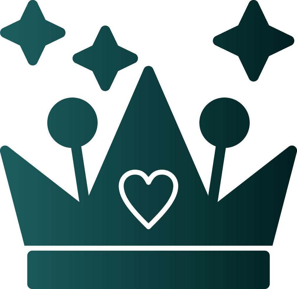 Crown Vector Icon Design