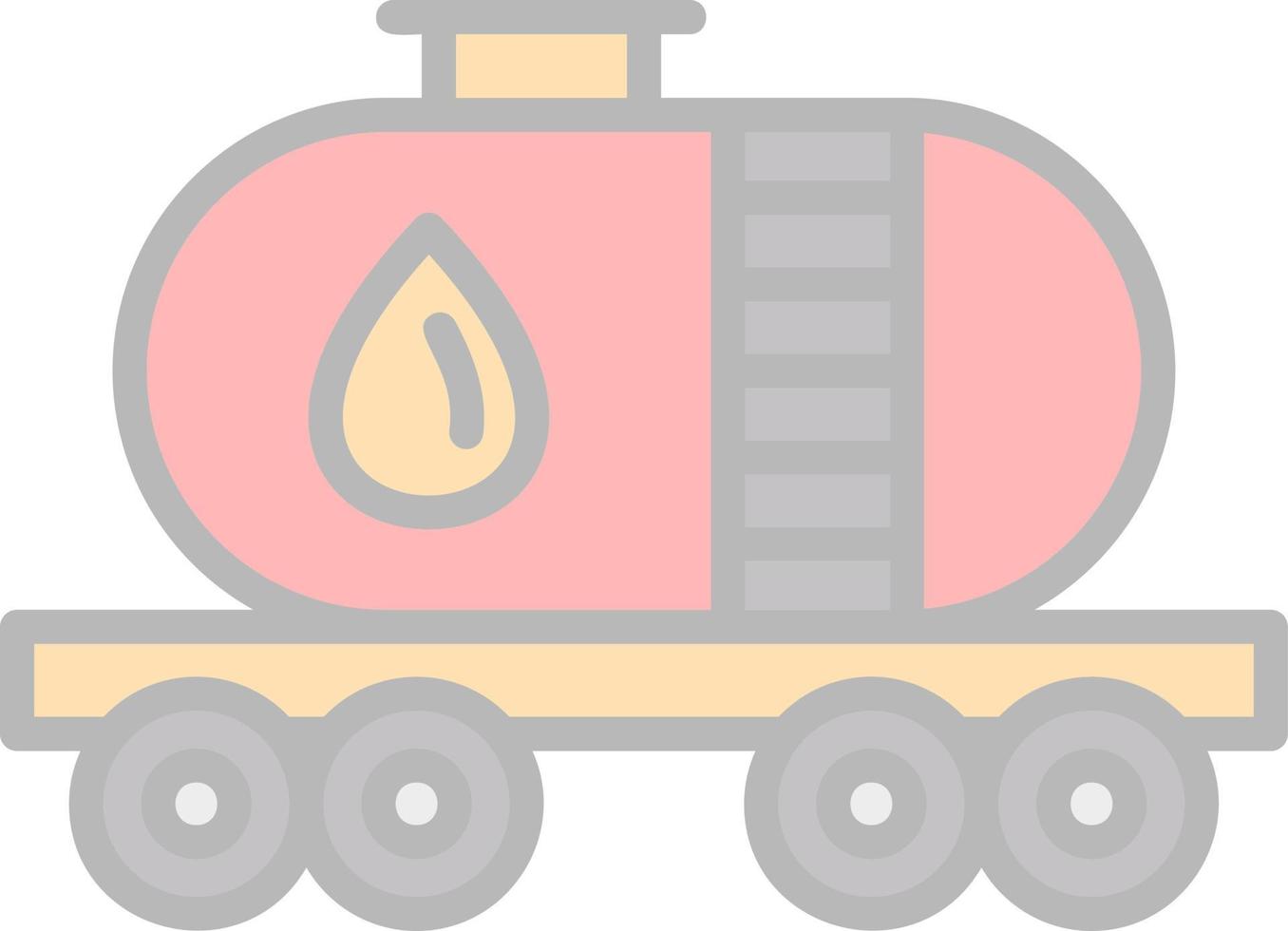 diseño de icono de vector de tanque de combustible