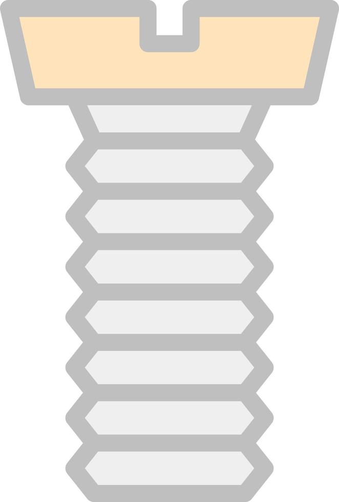 Screw Vector Icon Design