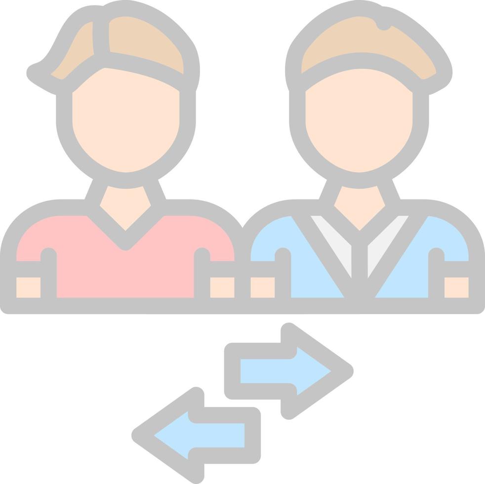 Exchange Vector Icon Design