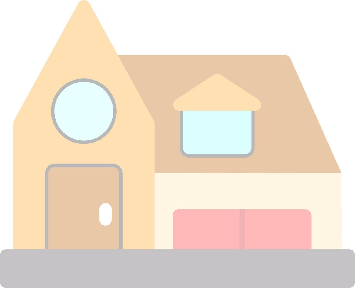 Cottage Vector Icon Design