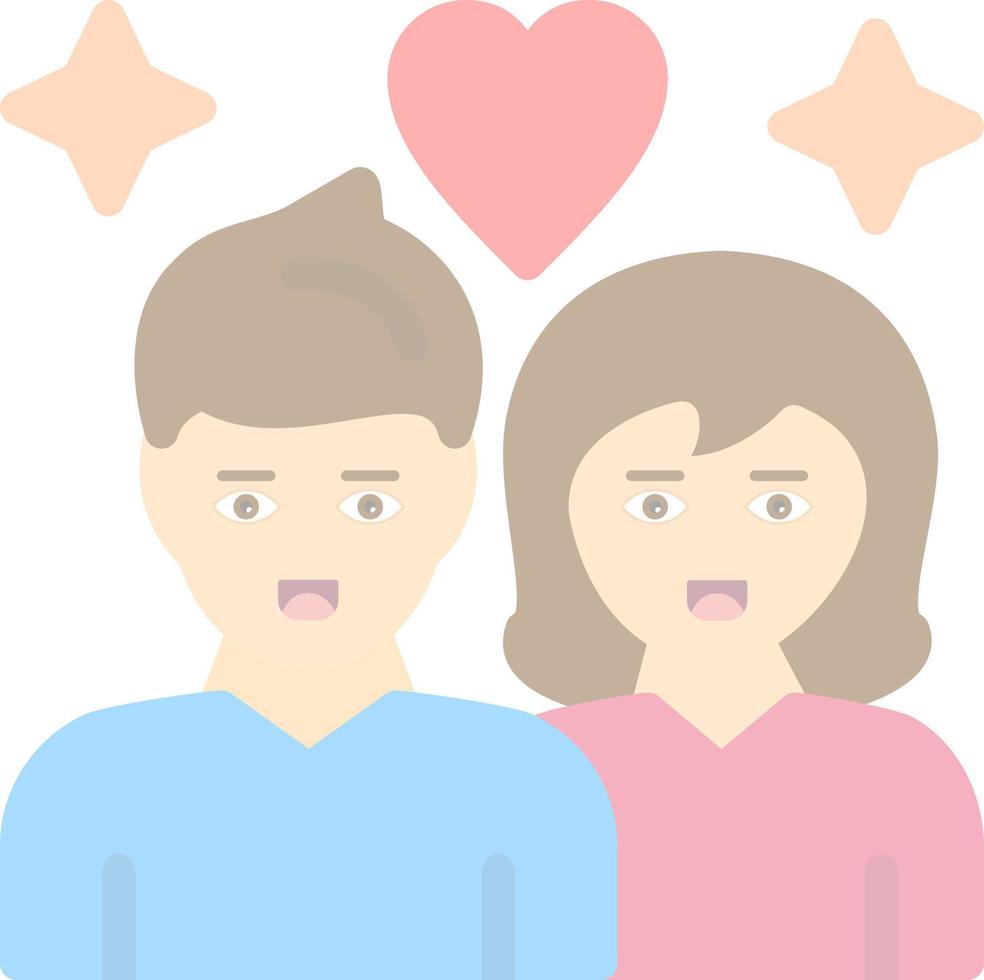 Couple Vector Icon Design