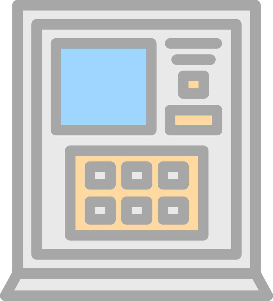 Atm Vector Icon Design