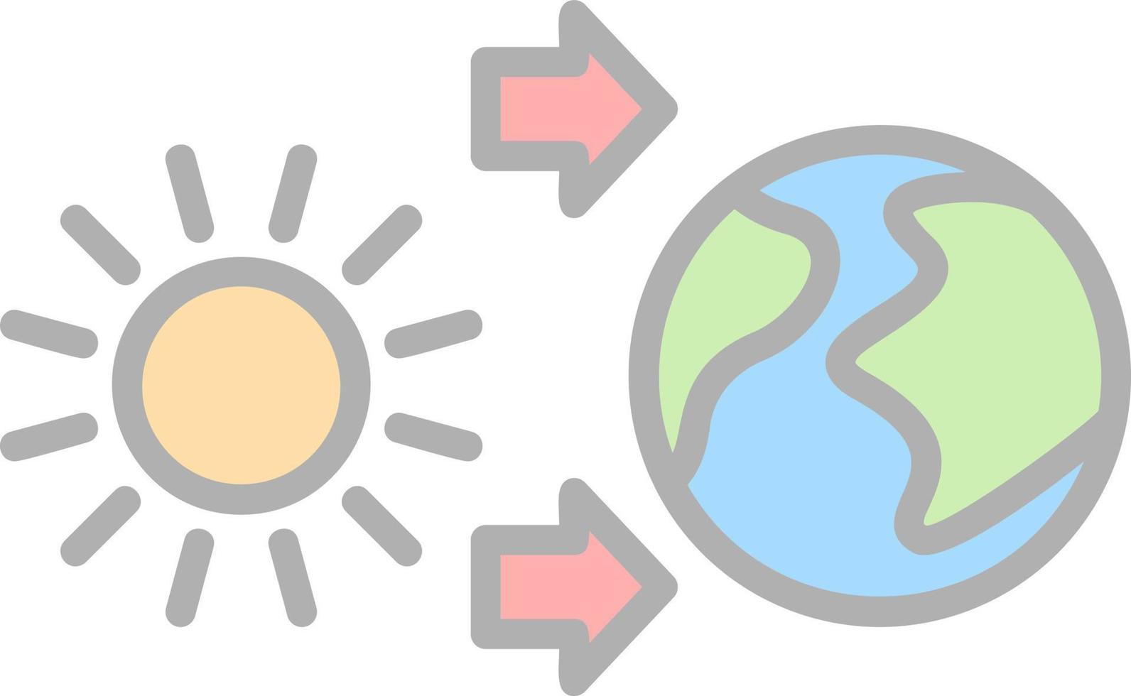 Thermal Energy Vector Icon Design