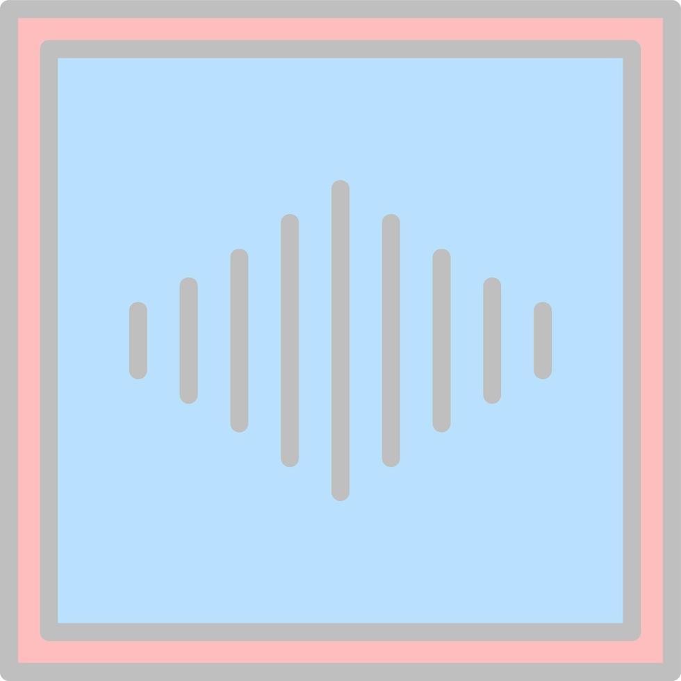 Sound Energy Vector Icon Design
