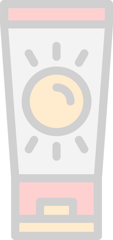 Sunblock Vector Icon Design