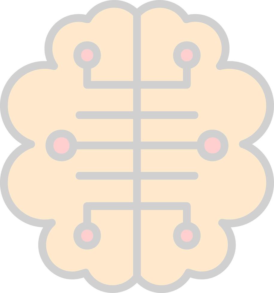 Brain Vector Icon Design