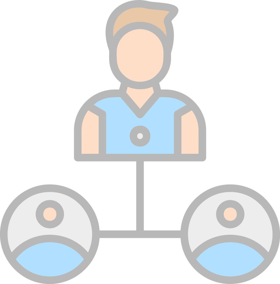 Delegate Vector Icon Design