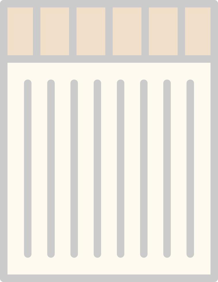 Toothpick Vector Icon Design