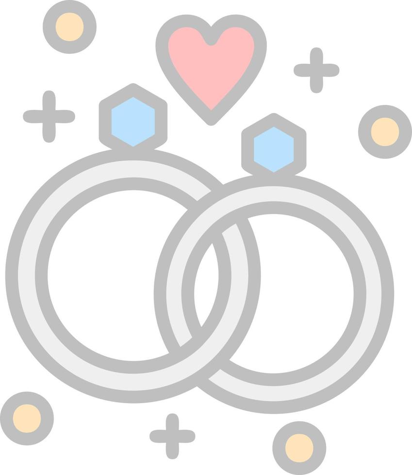 Wedding Vector Icon Design