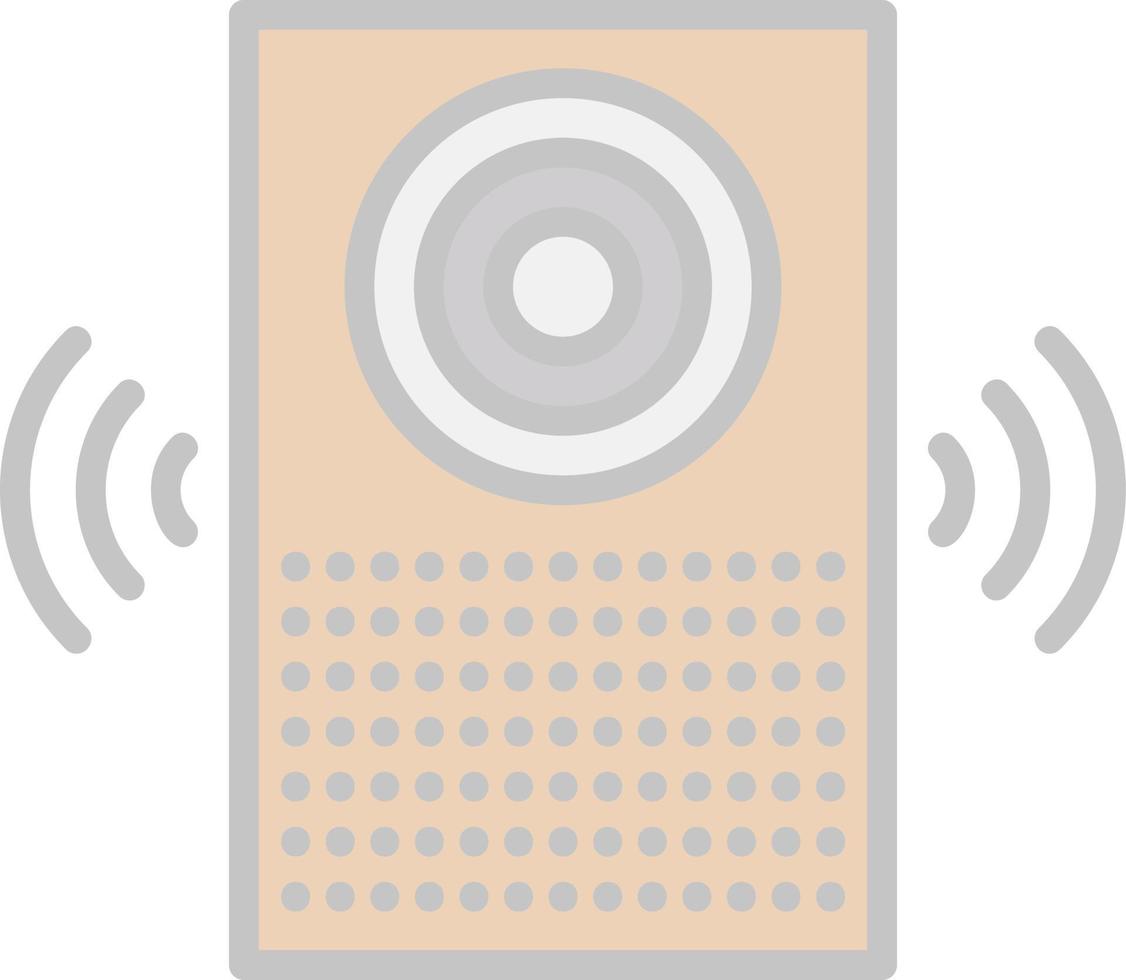 Smart Speaker Vector Icon Design