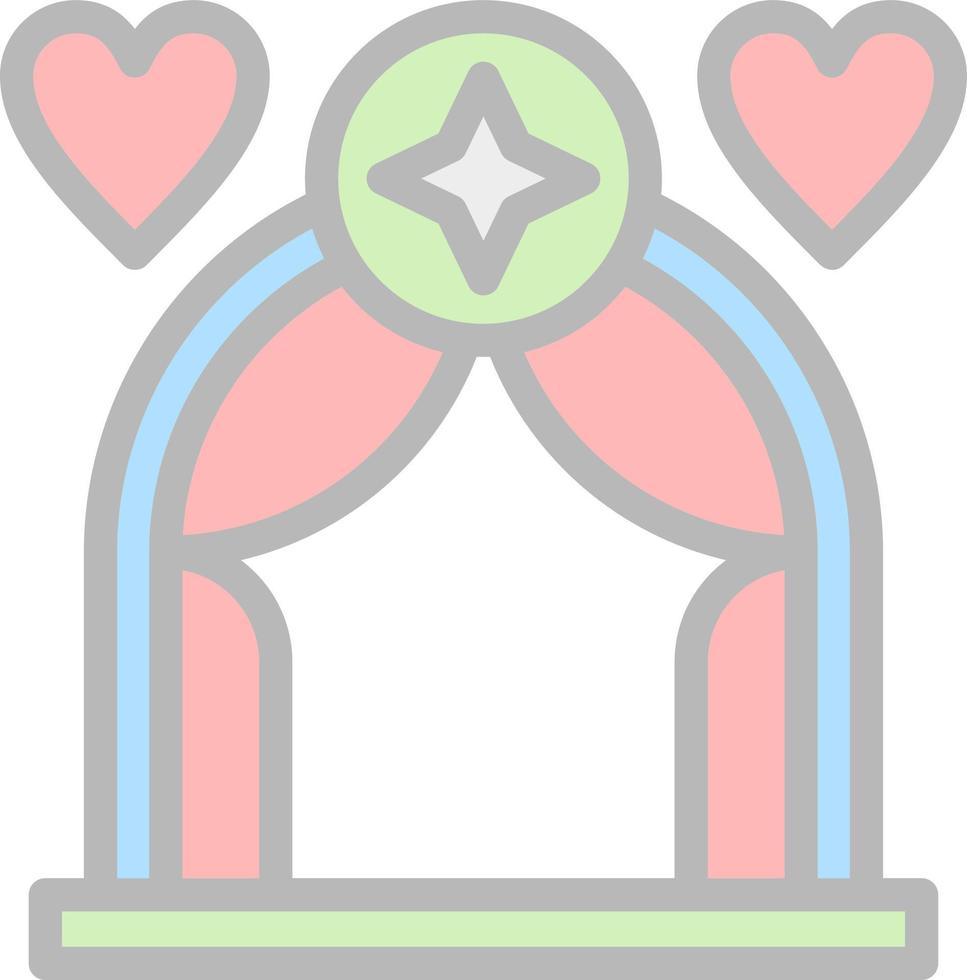 Arch Vector Icon Design