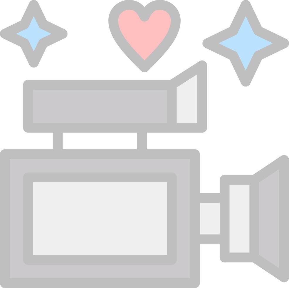 Video Camera Vector Icon Design