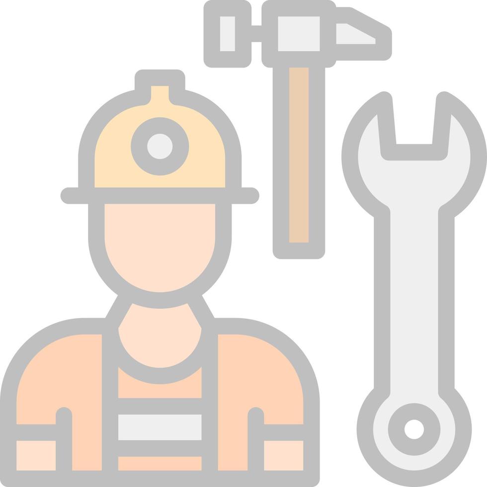 Plumber Vector Icon Design