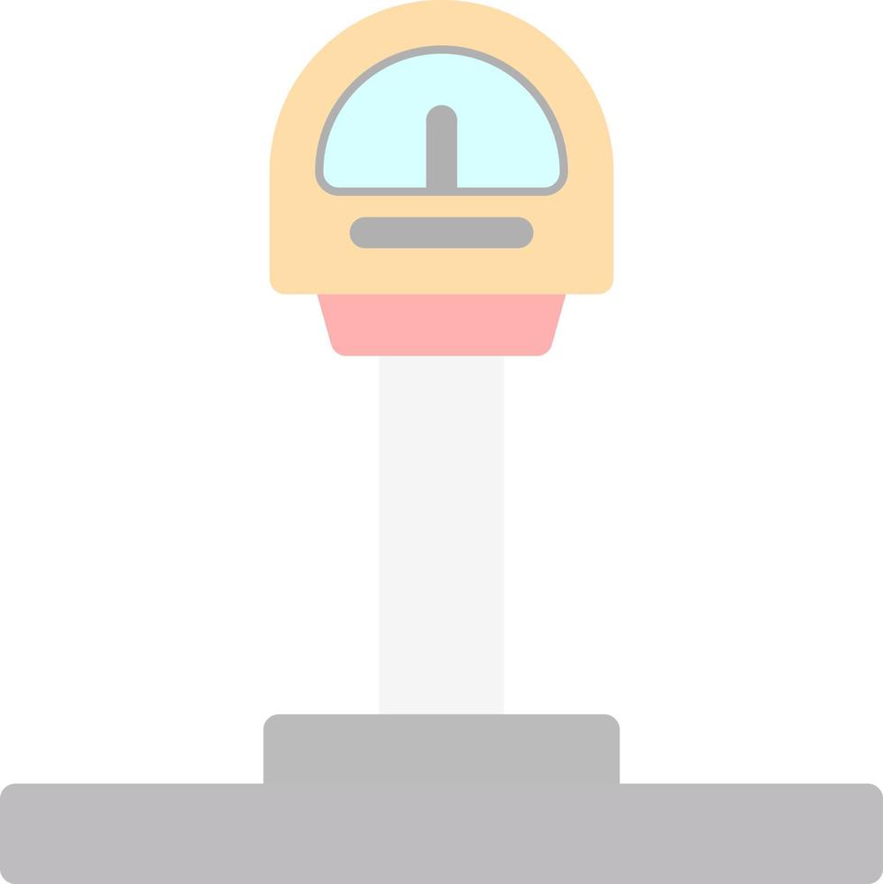 Parking Meter Vector Icon Design