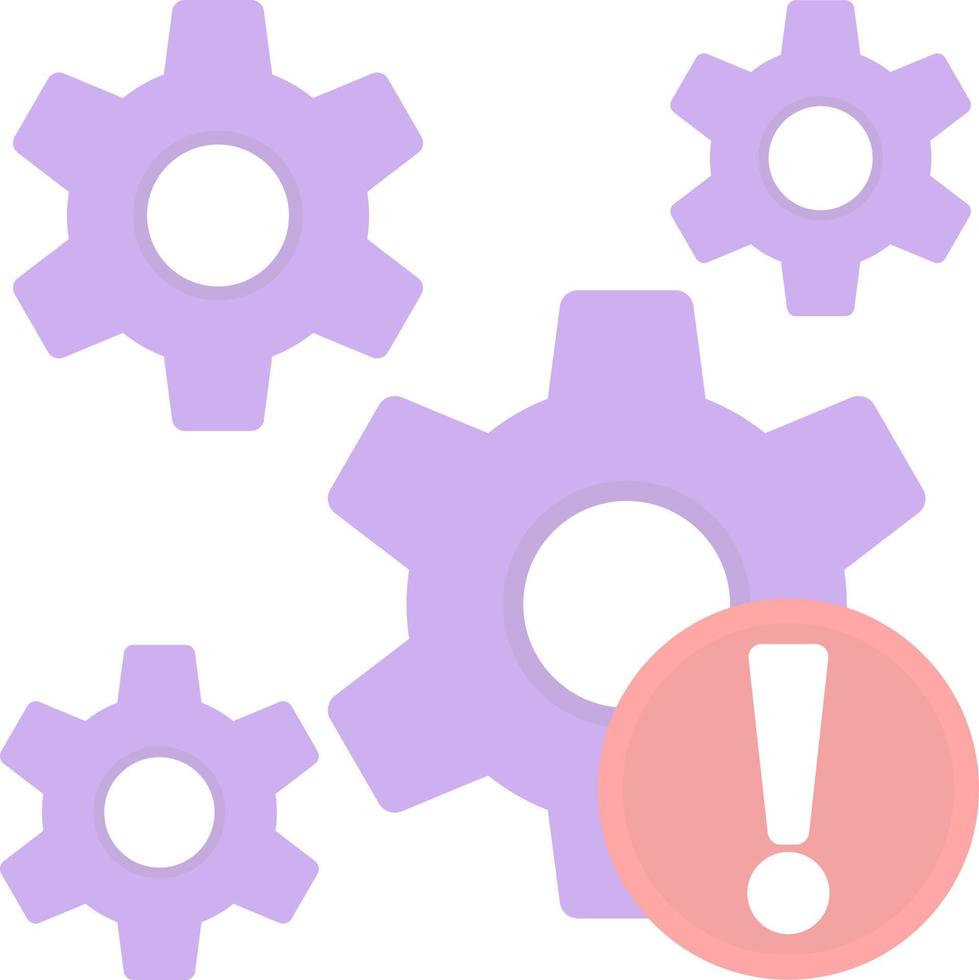 Operational Risk Vector Icon Design