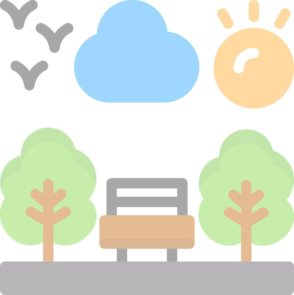 Park Vector Icon Design