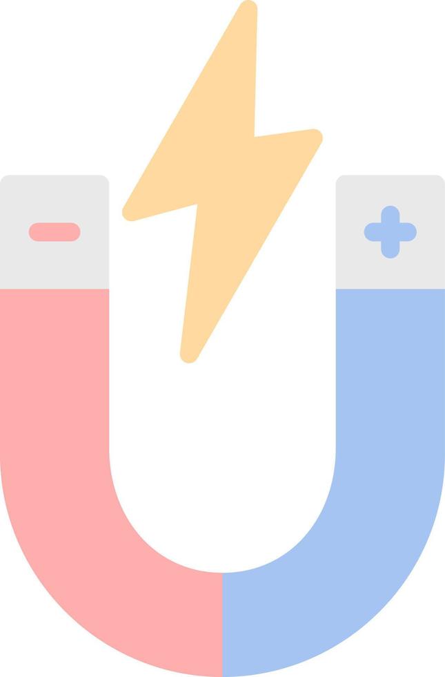 Magnetic Energy Vector Icon Design