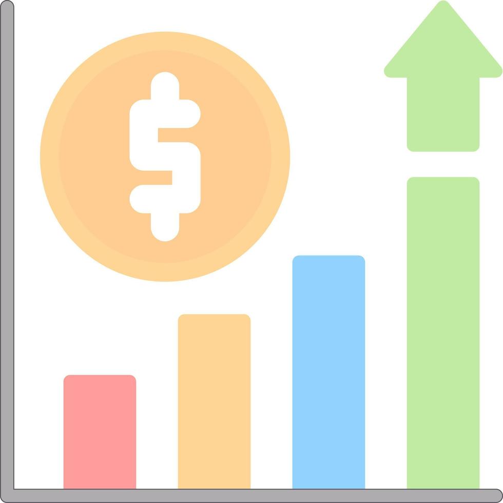 Profit Vector Icon Design