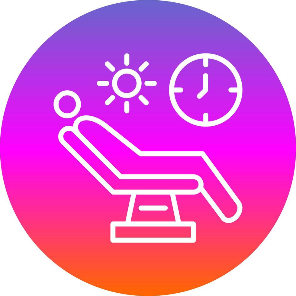 Relaxation Vector Icon Design