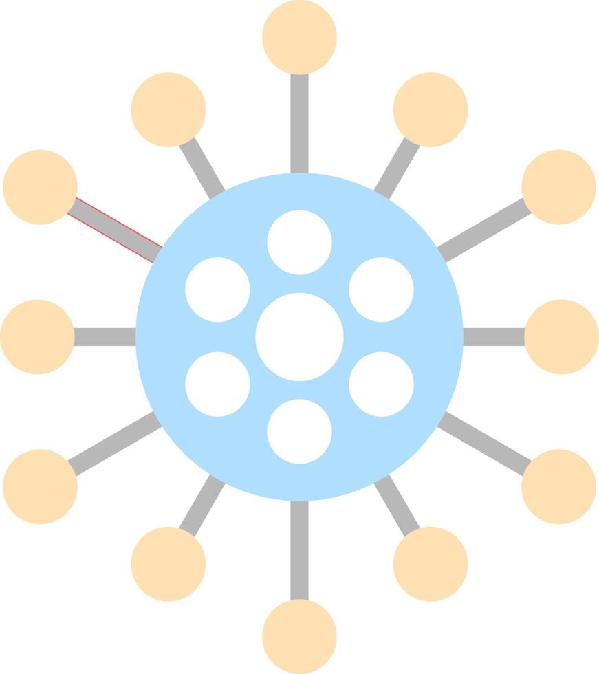 Virus Vector Icon Design