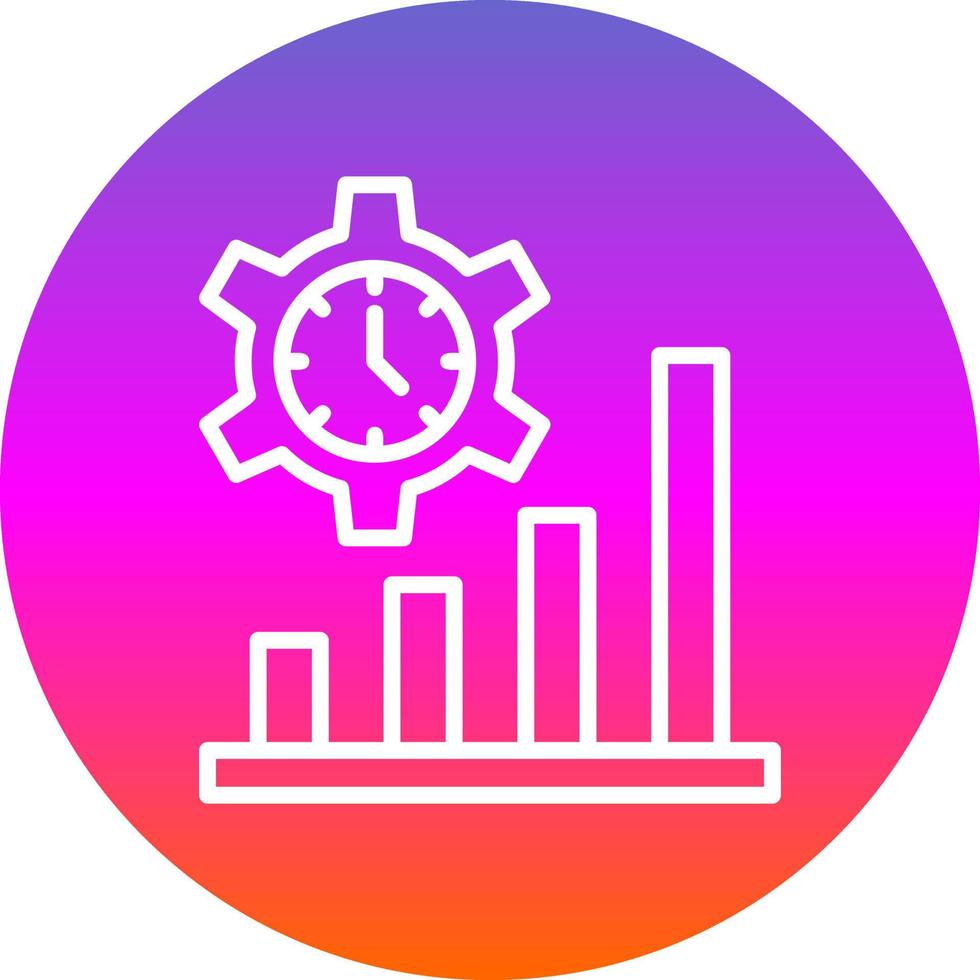 Efficiency Vector Icon Design