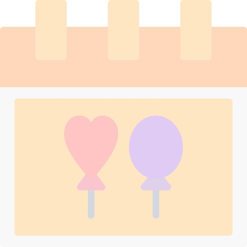 diseño de icono de vector de globos