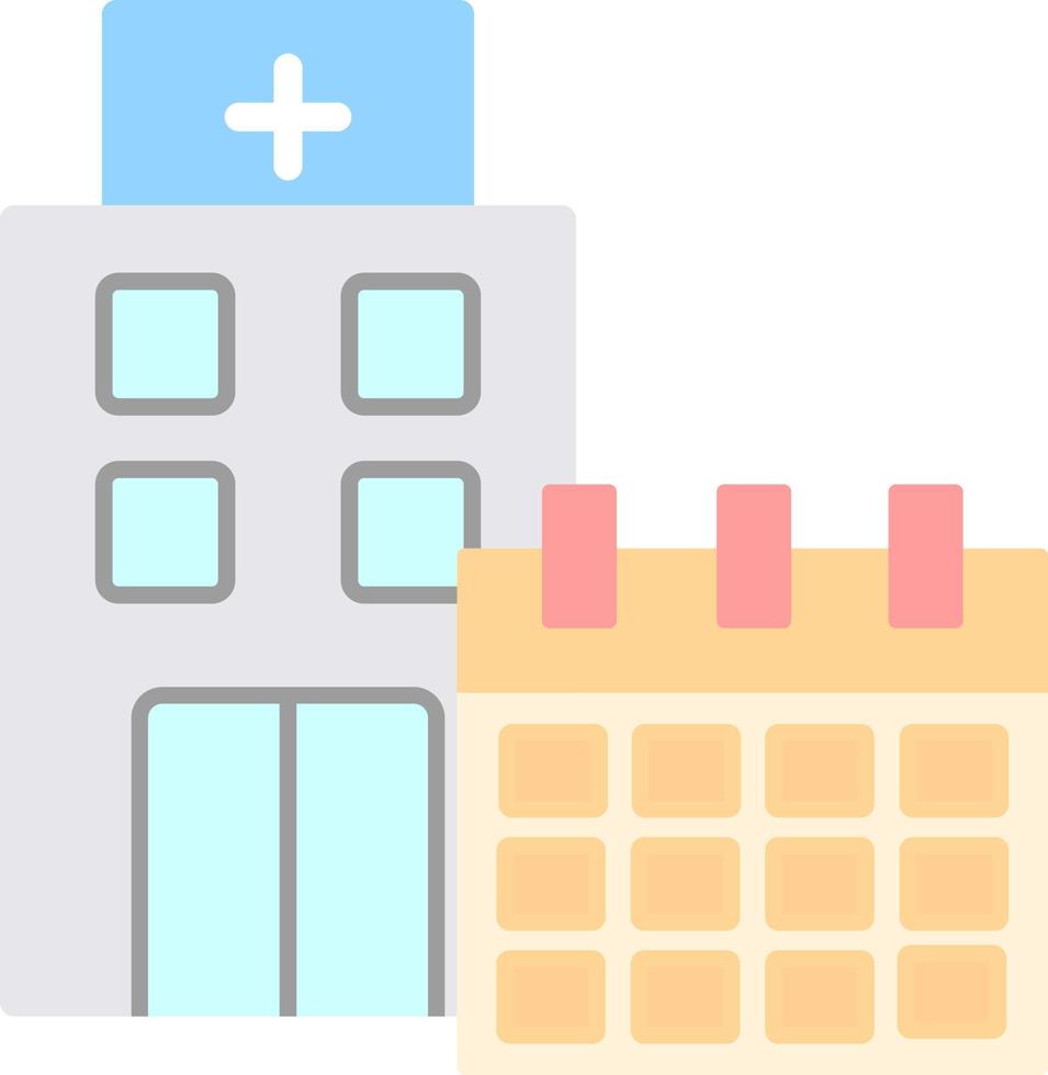 Hospital Vector Icon Design