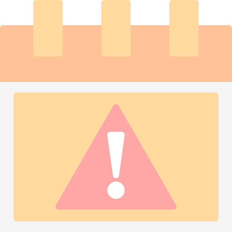 Alert Vector Icon Design