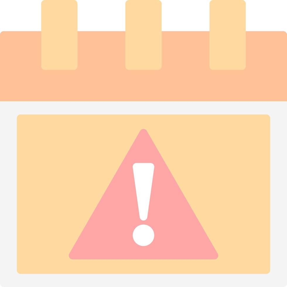 Alert Vector Icon Design