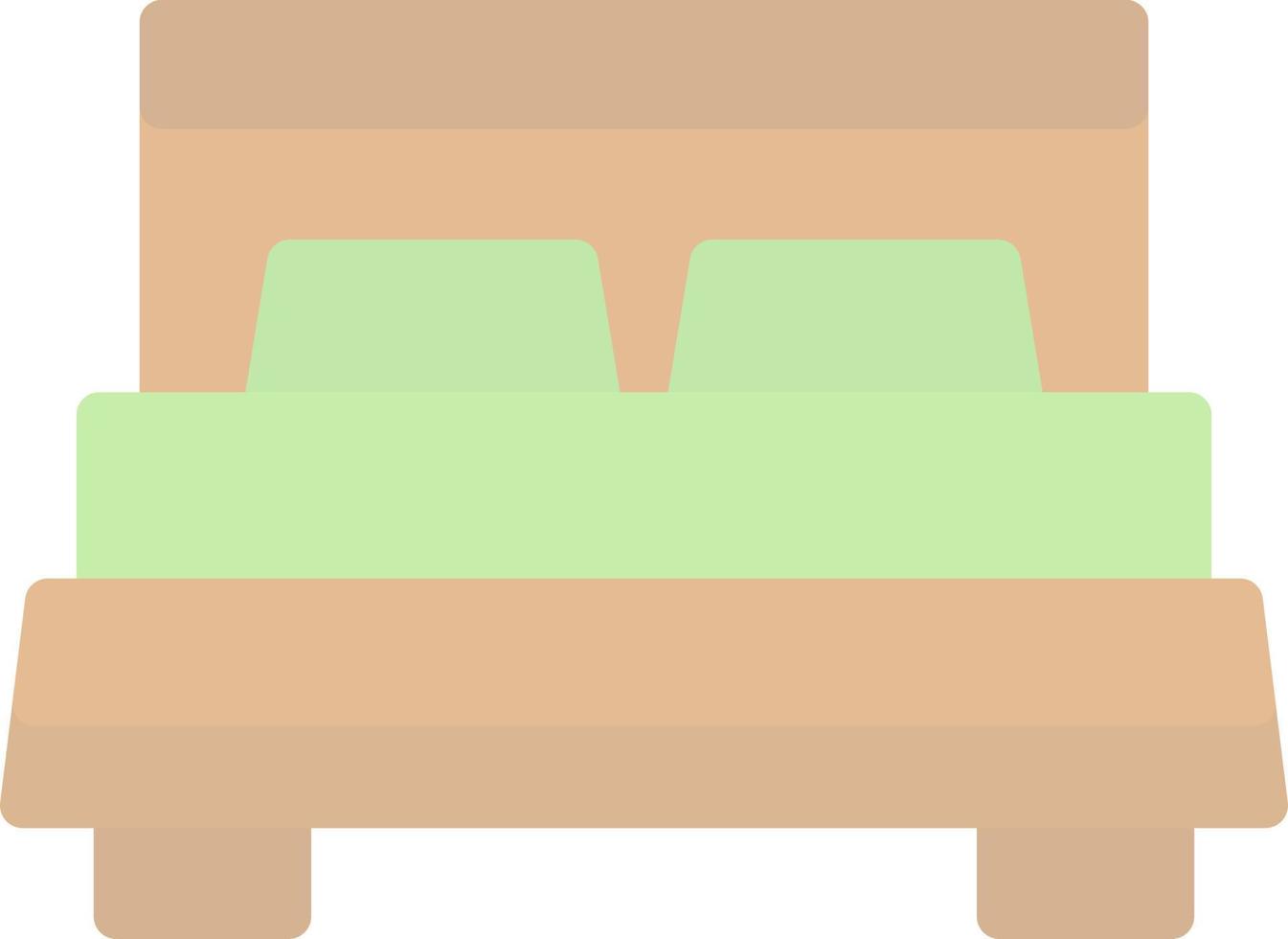 Bed Vector Icon Design