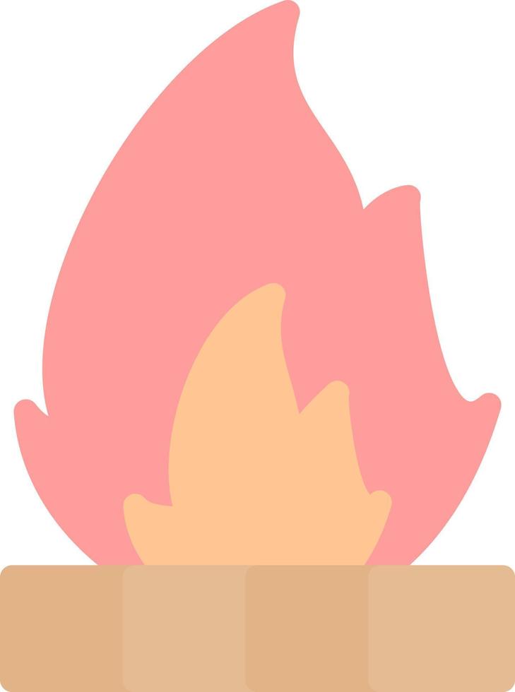 Bonfire Vector Icon Design